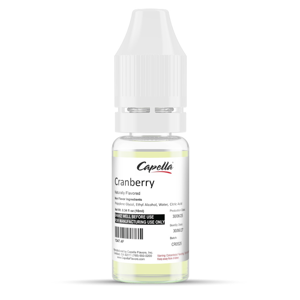 Cranberry Capella Flavouring